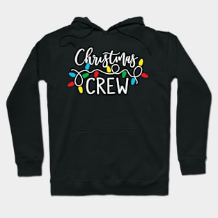 Christmas Crew Christmas Lights Family Pajama Men Women Kids Hoodie